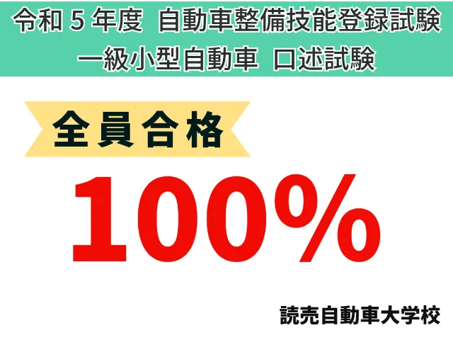 一級自動車整備士 学科(口述)試験